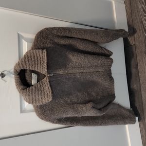 WILFRED FREE MARILYN SWEATER SIZE SMALL IN BROWNISH GREY COLOR